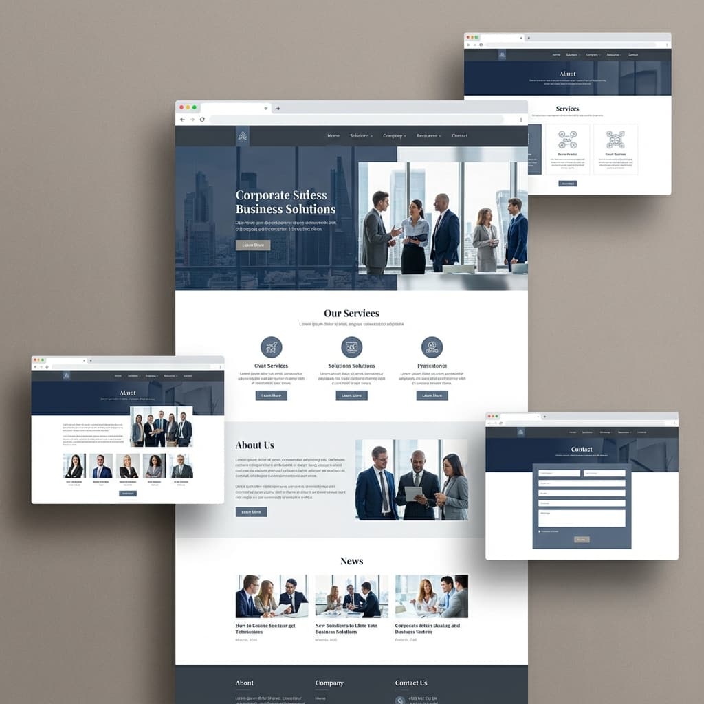 Corporate Website & Marketing Platform